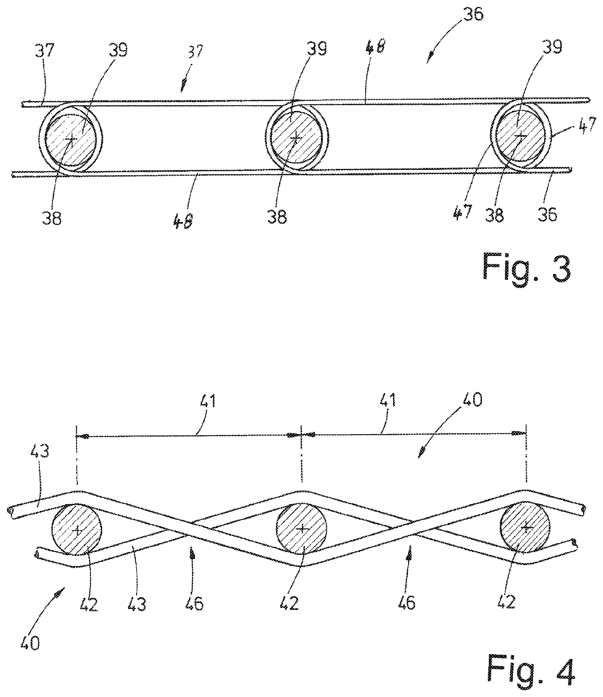 Device for ironing laundry items