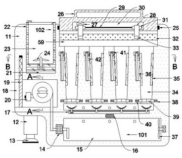 A kind of fire-fighting equipment and fire-fighting method thereof