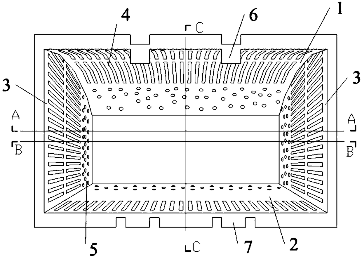 Common sewage-interception hanging basket and mounting method