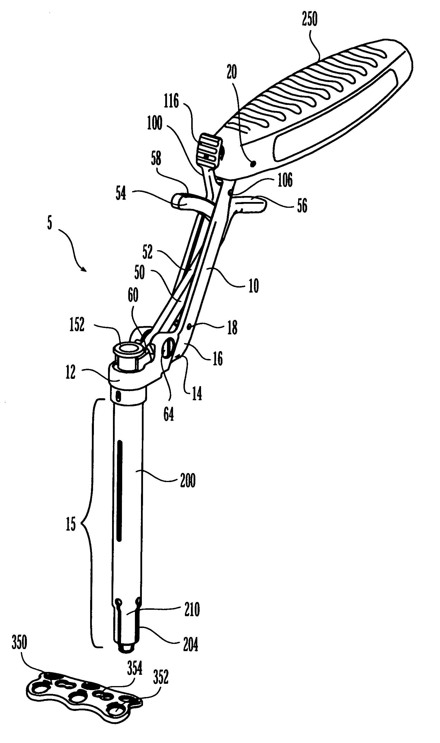 Quick-release drill guide assembly for bone plate