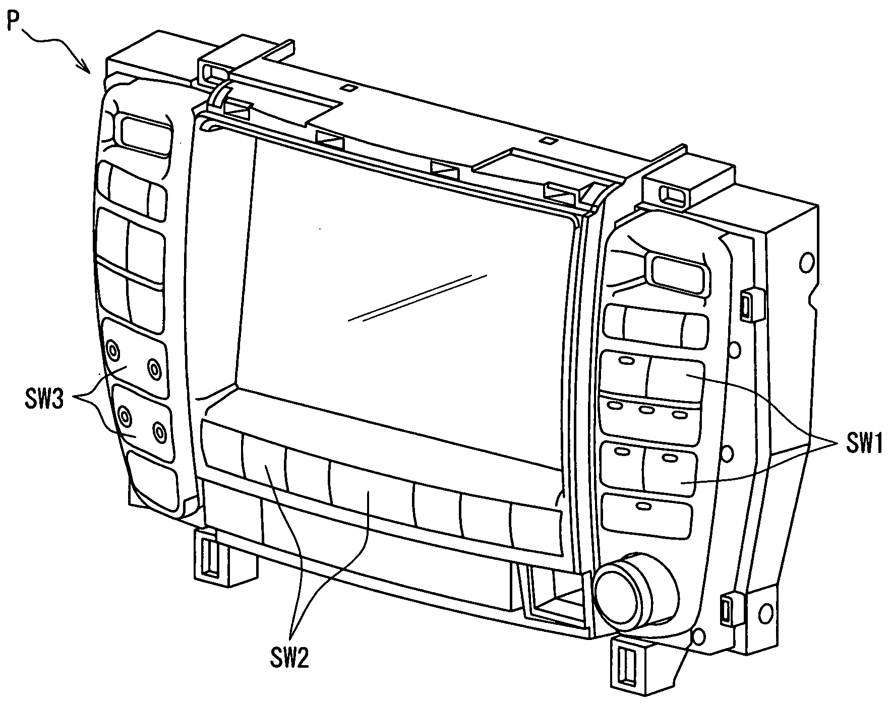 Vehicular operation switch and method for controlling the same