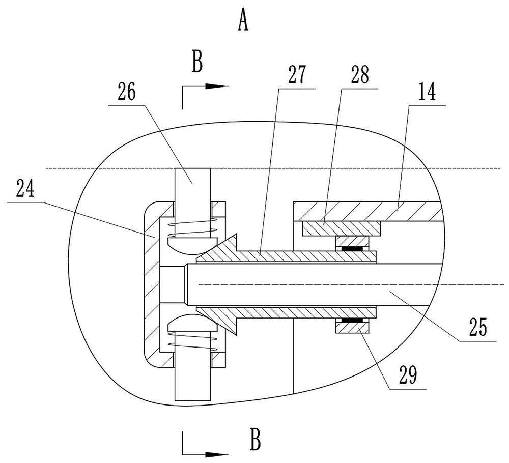 Real-time cleaning device for oil-gas pipeline of tire oil refining reaction kettle