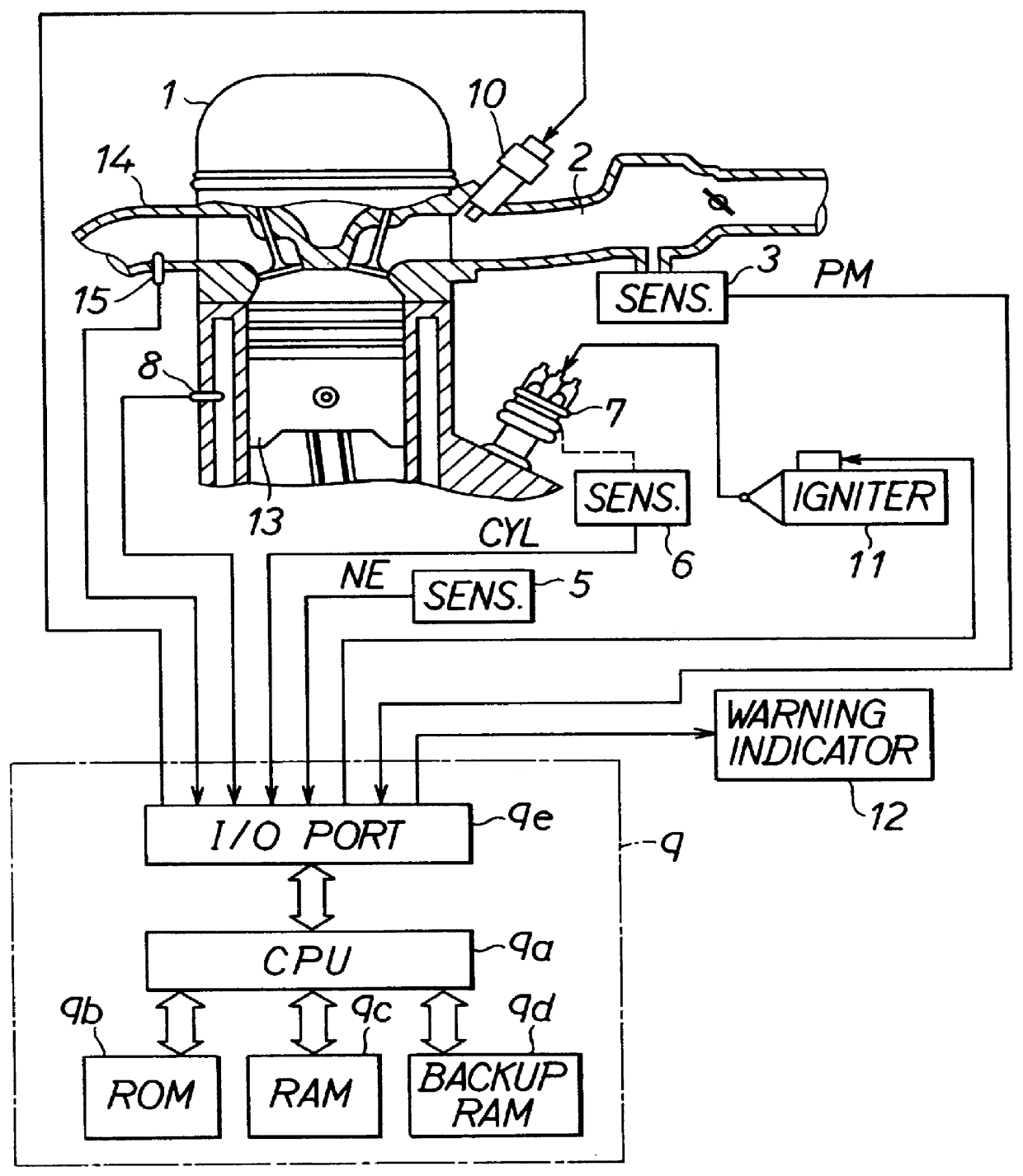 Internal combustion engine misfire detection with engine acceleration and deceleration correction during a repetitive misfire condition