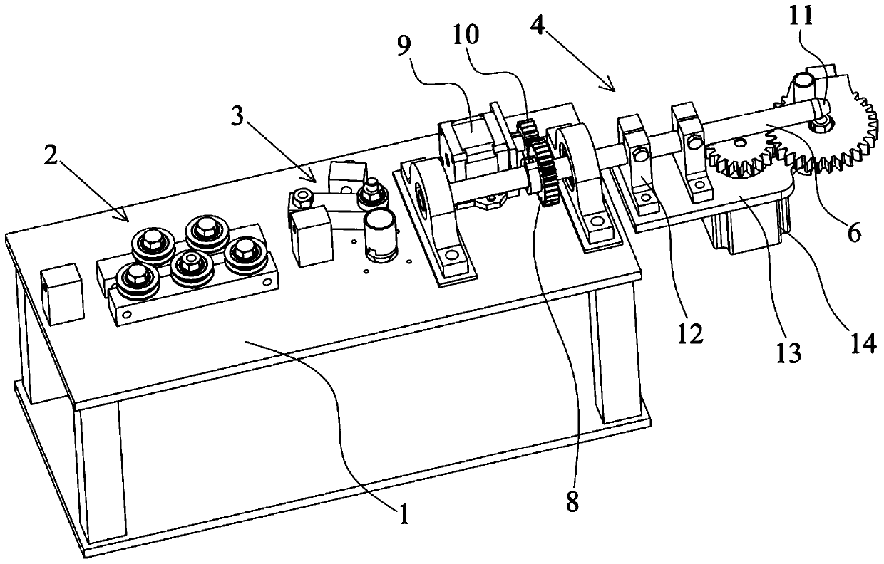 Wire bending machine tool