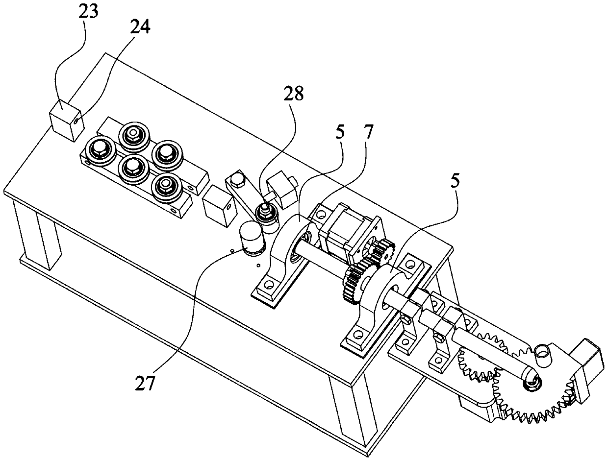 Wire bending machine tool