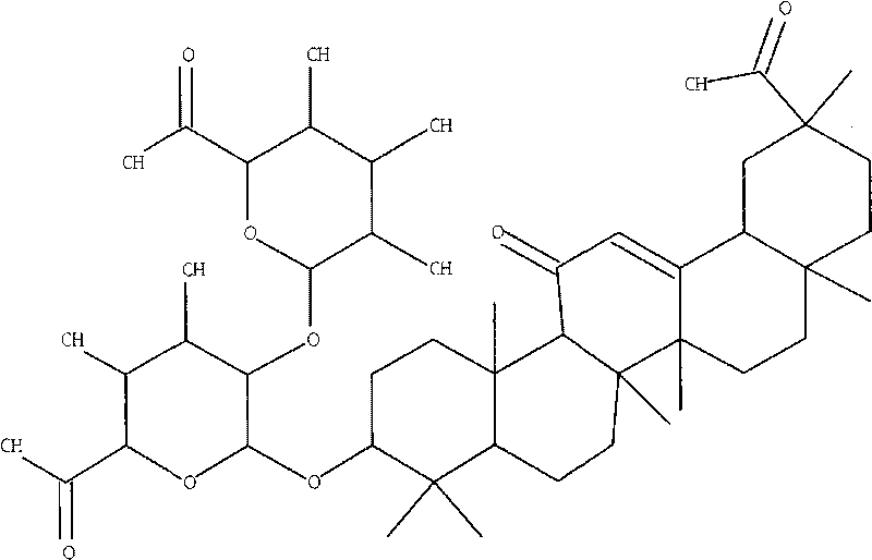 Preparation method of glycyrrhizic acid