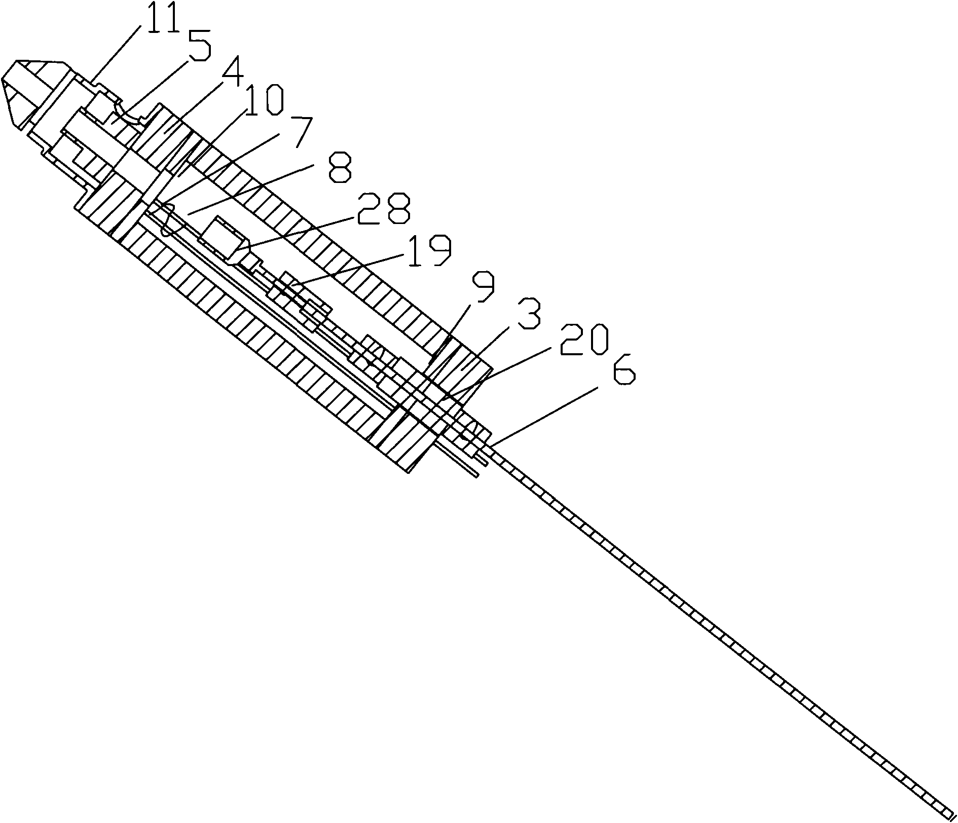 Electron beam evaporation source device