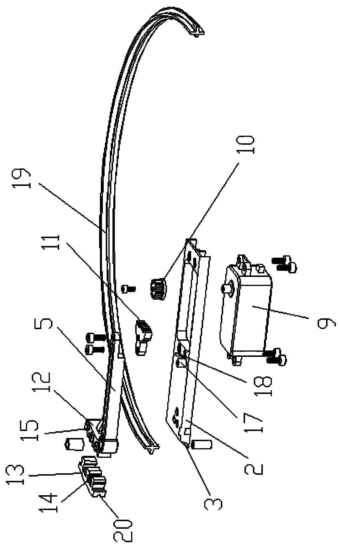 Electric vehicle brake device