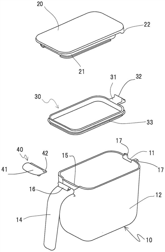 Sealed container