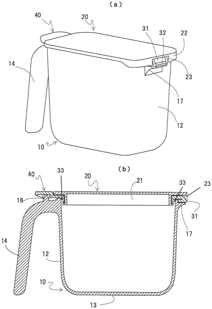 Sealed container