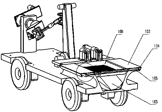 Pellet feed screening device for livestock raising