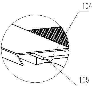 Pellet feed screening device for livestock raising