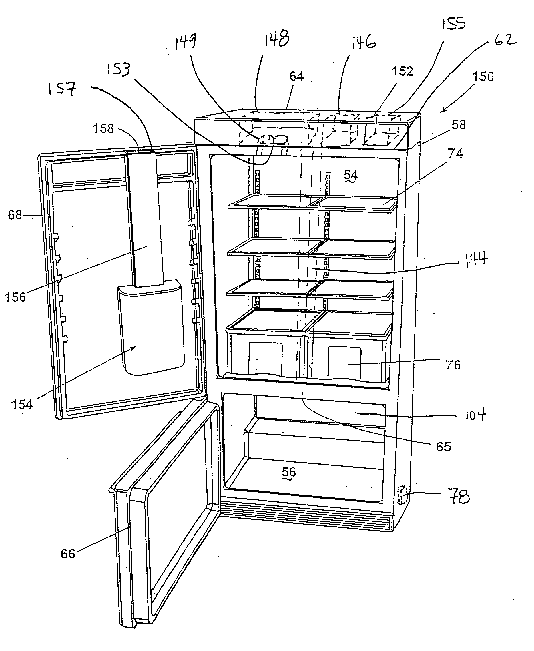 Ice making and dispensing system