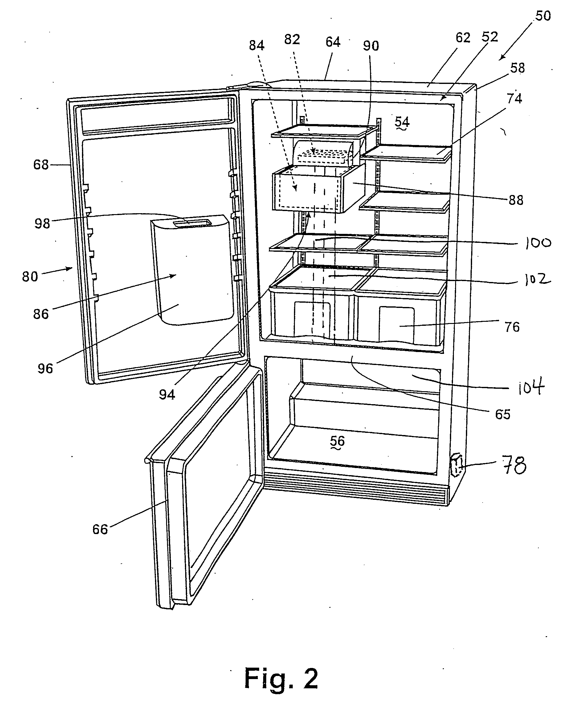 Ice making and dispensing system