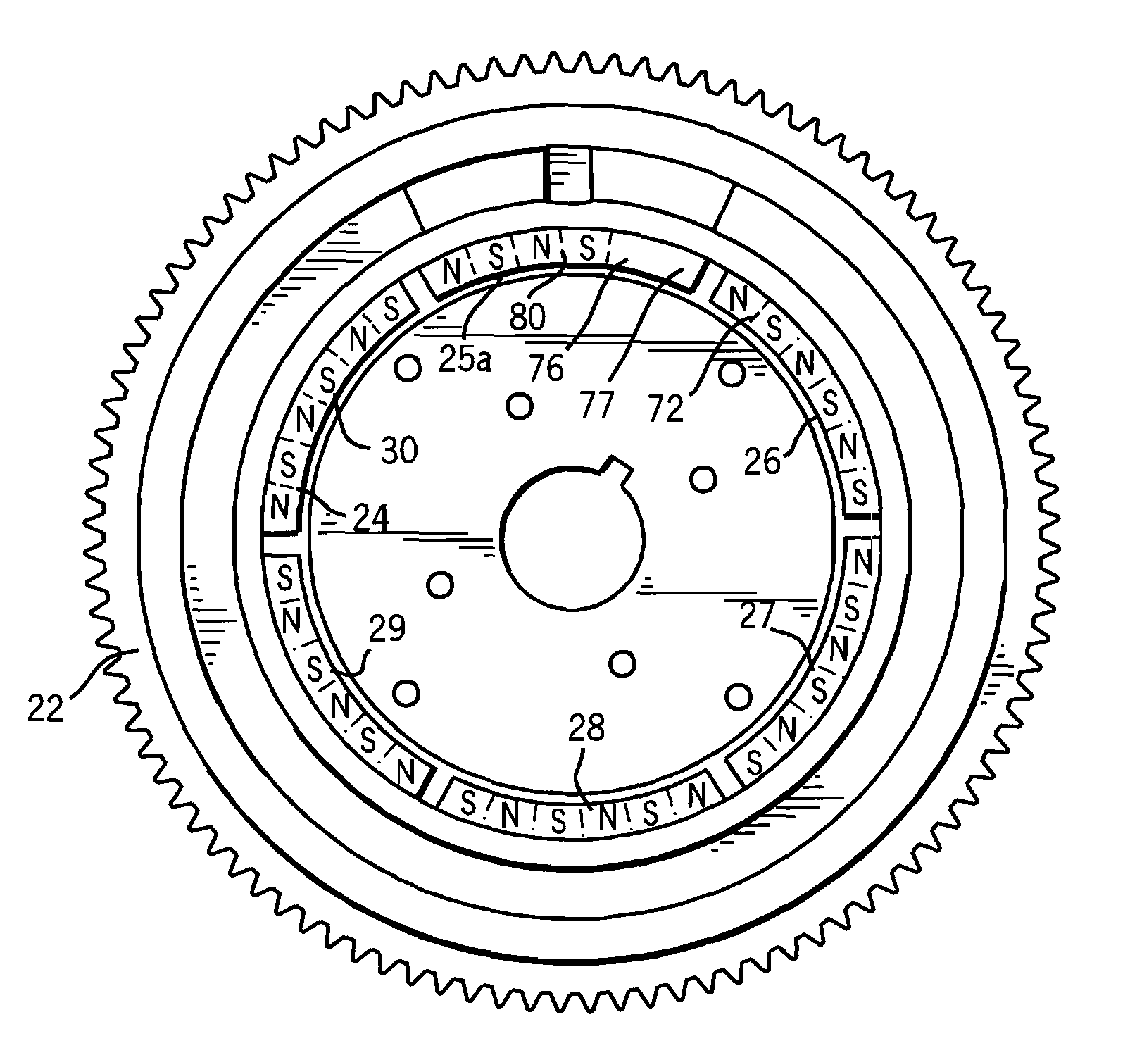 Encoder alternator