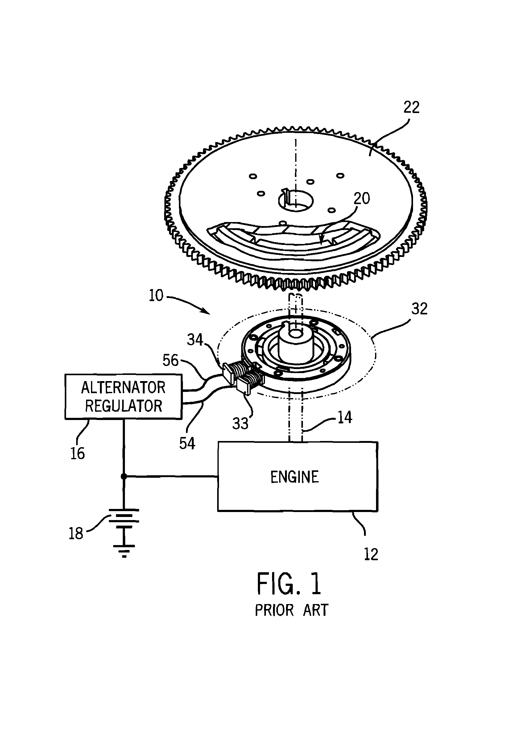 Encoder alternator