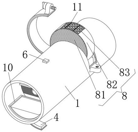 Organic waste gas treatment device