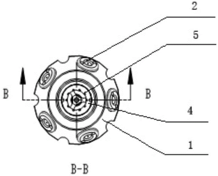 Water mist nozzle with combination of direct-spray atomizing nozzle and cyclone atomizing nozzles