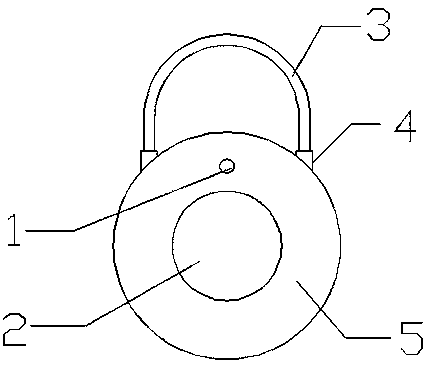 Electric power intelligent Bluetooth lock