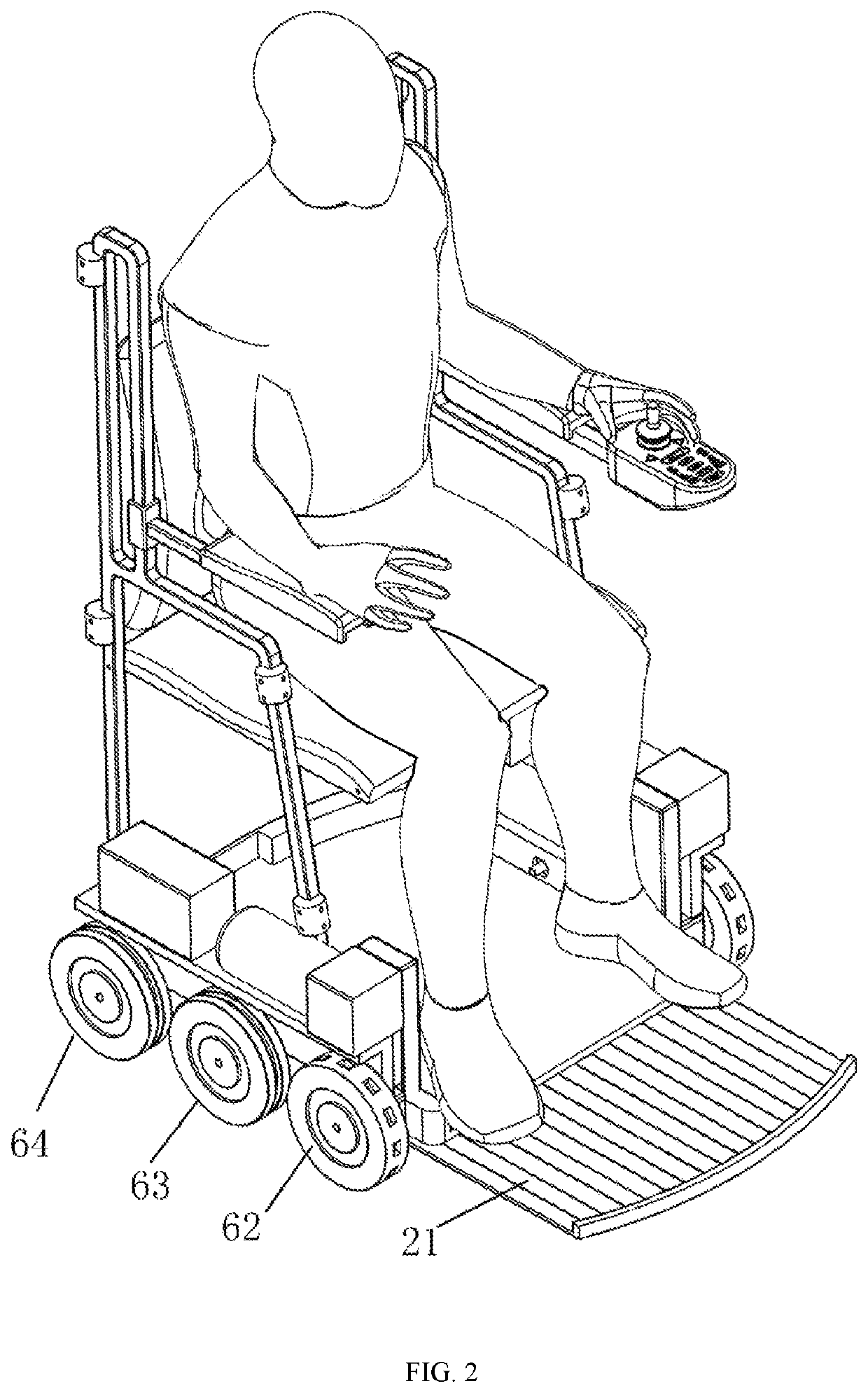 Smart electric wheelchair for the elderly