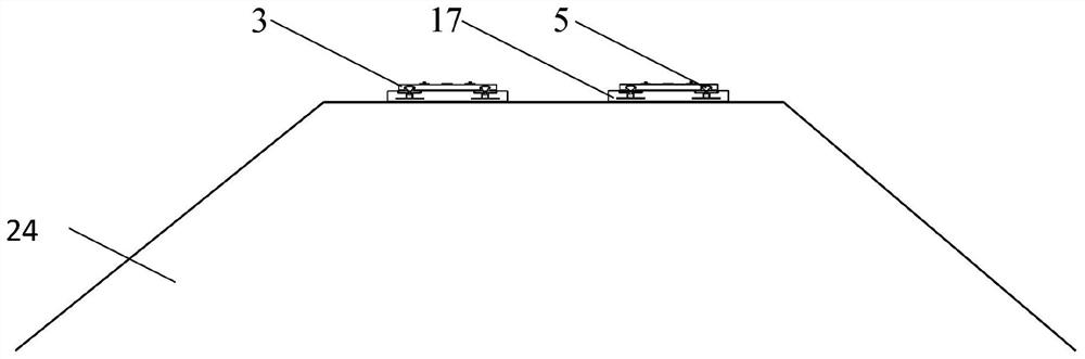 Vibration reduction and deformation self-regulation composite track structure for high railway bridge transition section in alpine region