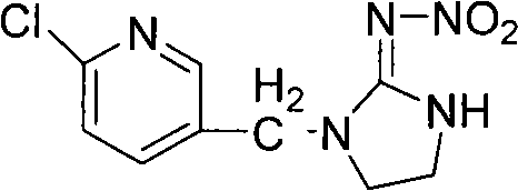 Water-soluble granular formulation containing Imidacloprid, and preparation and use thereof