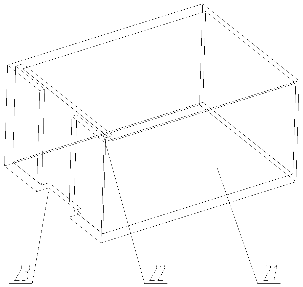 Upward guide device for light plate