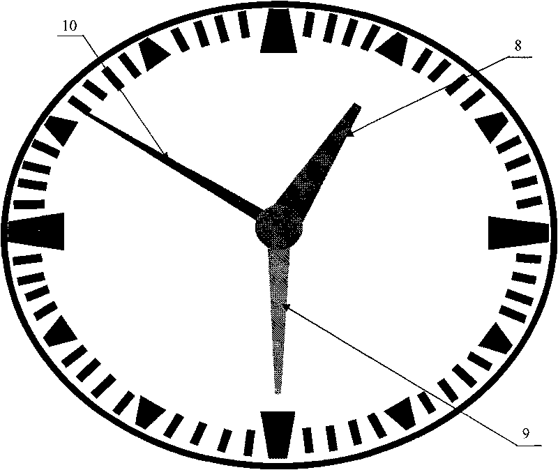 Intelligent electronic clock with laser beam indicators