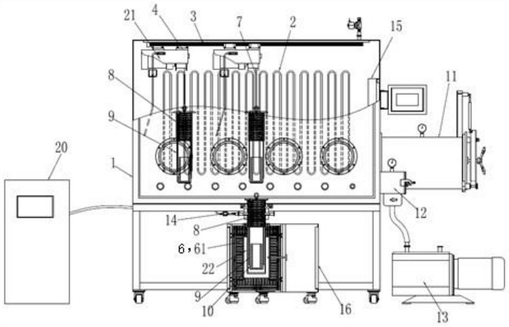 A kind of continuous preparation method of gallium-based liquid alloy