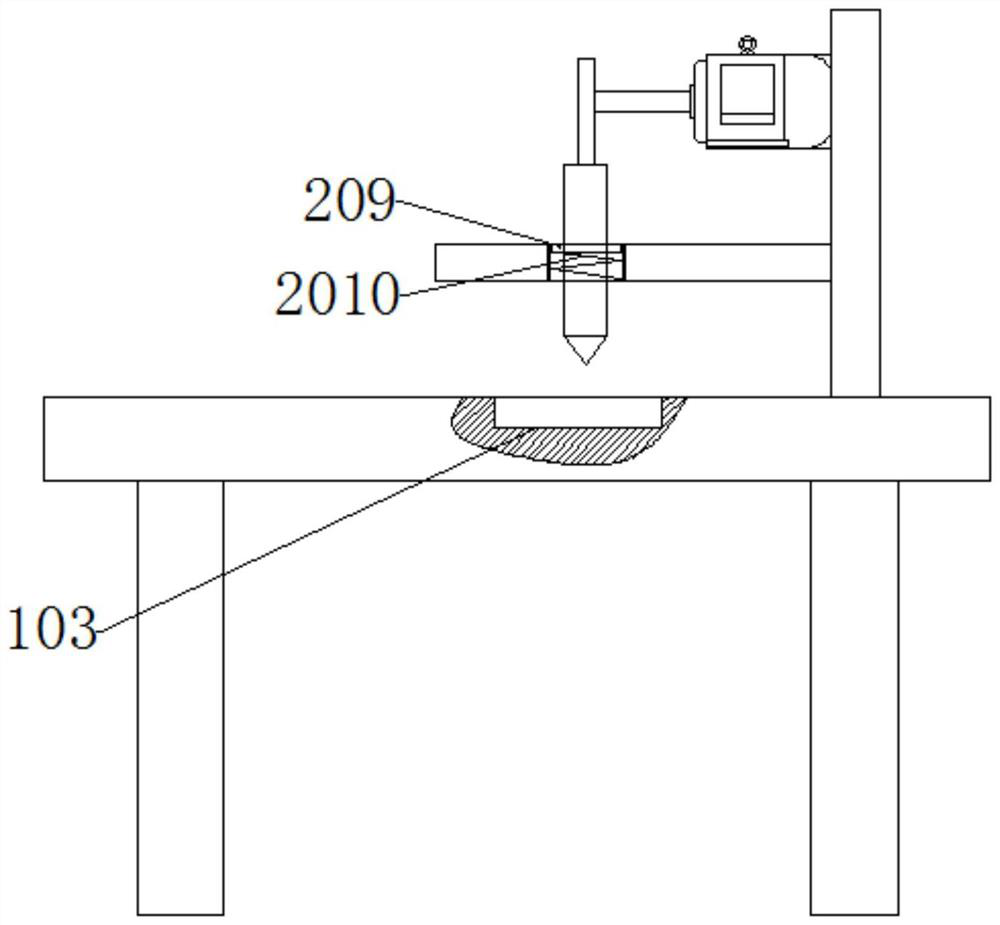 Concrete testing device and method for hydraulic engineering