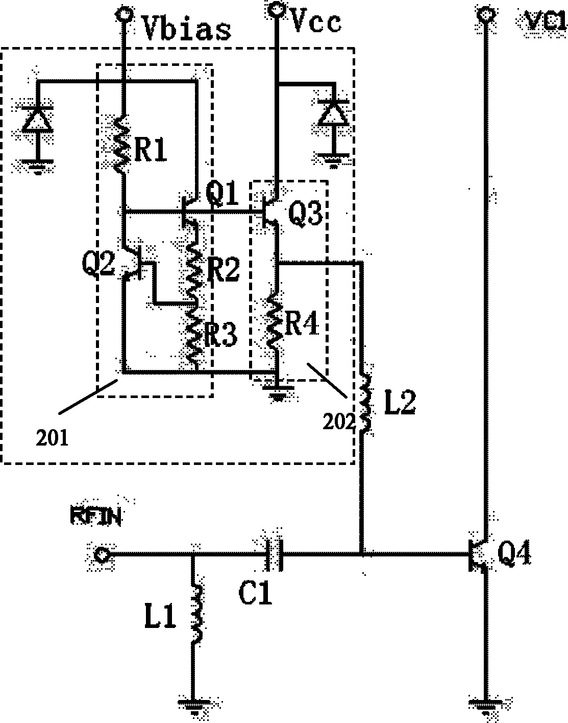 Biasing circuit of power amplifier