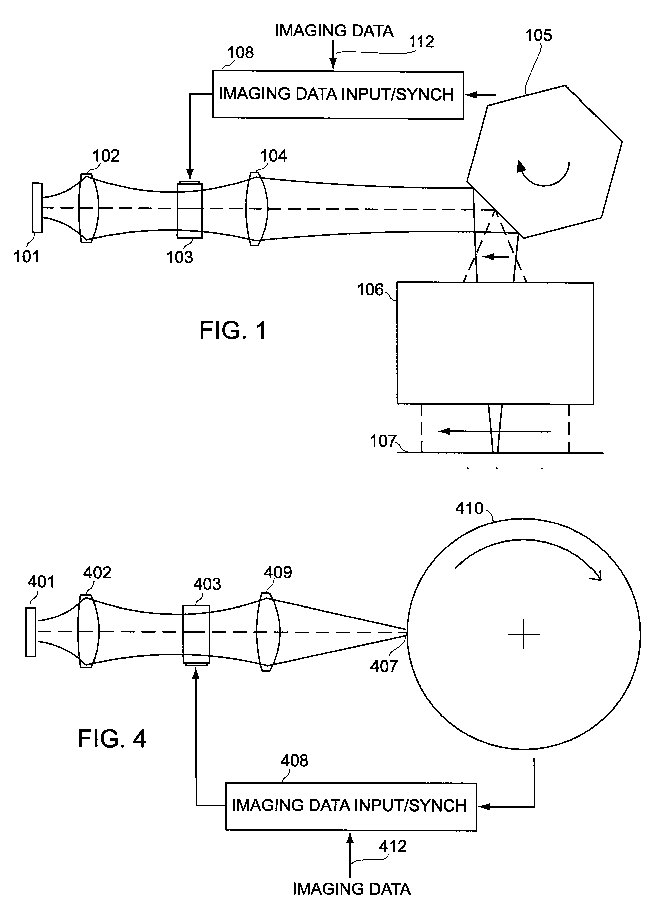 Method and apparatus for light modulation and exposure at high exposure levels with high resolution