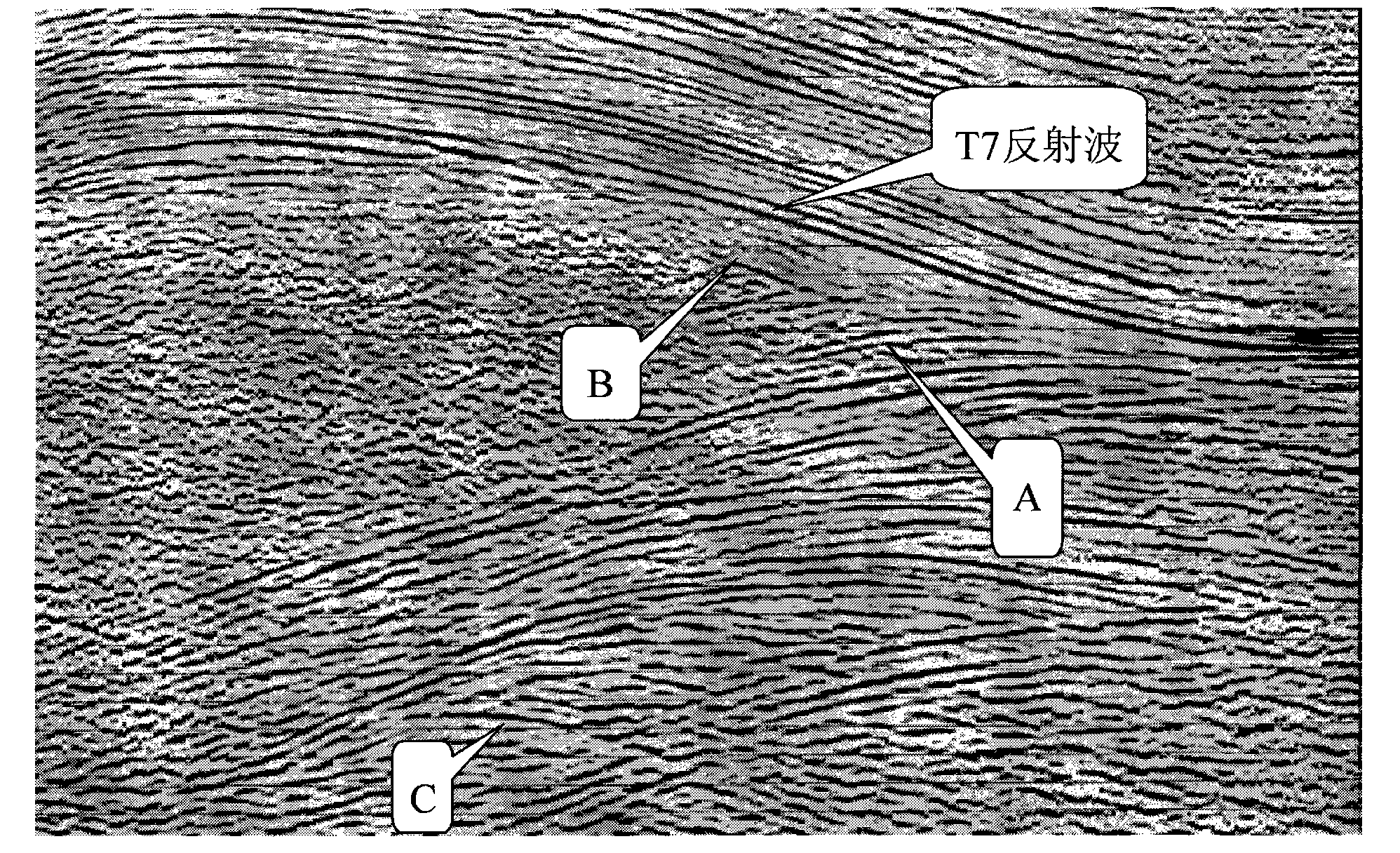 Three-dimensional method for determining structure of underground oil-gas reservoir