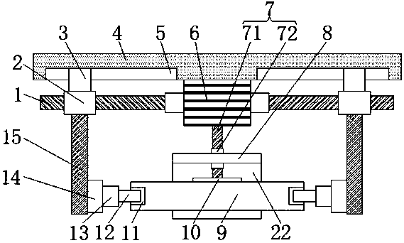 Suspension device for computer display