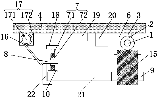 Suspension device for computer display