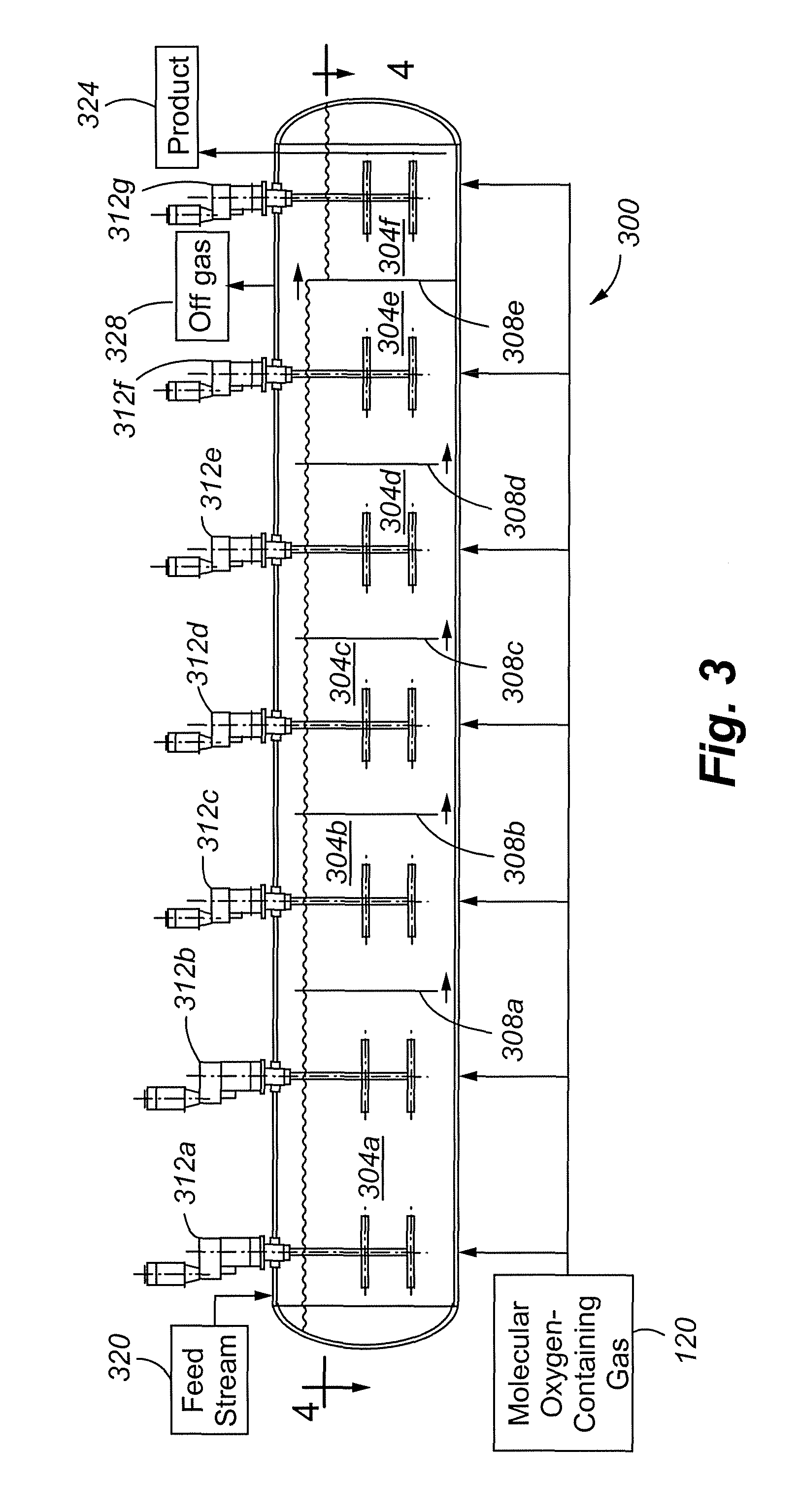 Autoclave with underflow dividers