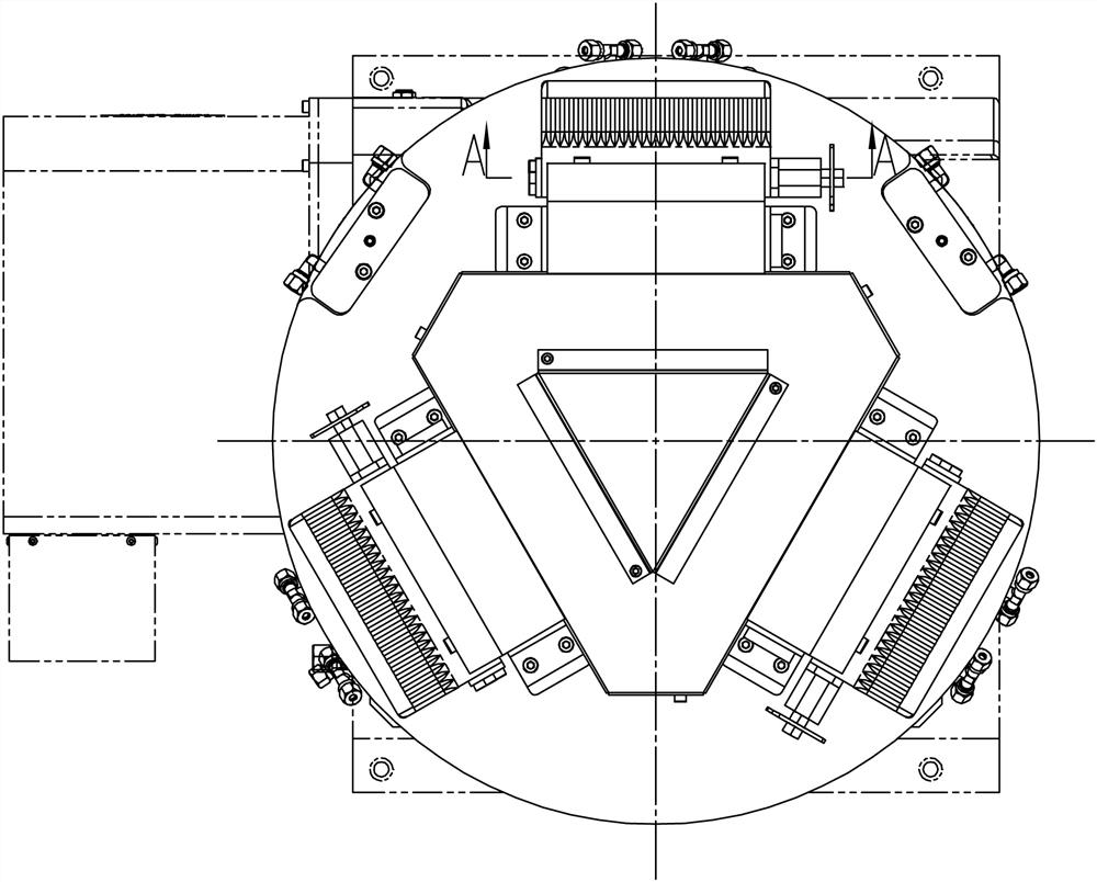 Multi-station tooth-making fixture and clamping method for cutting tools used in sugar industry