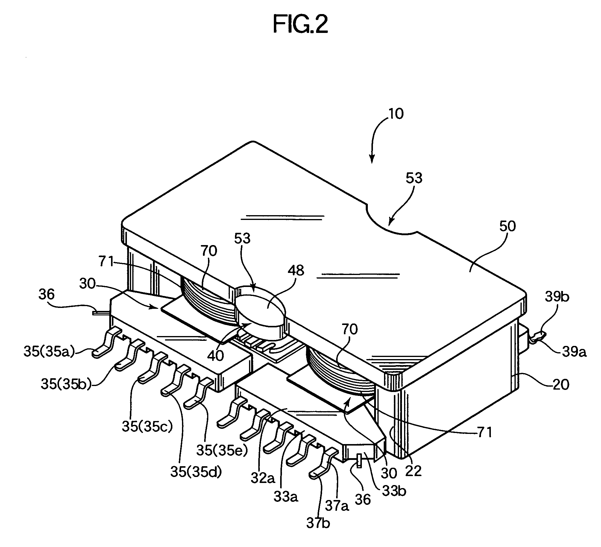 Leakage transformer