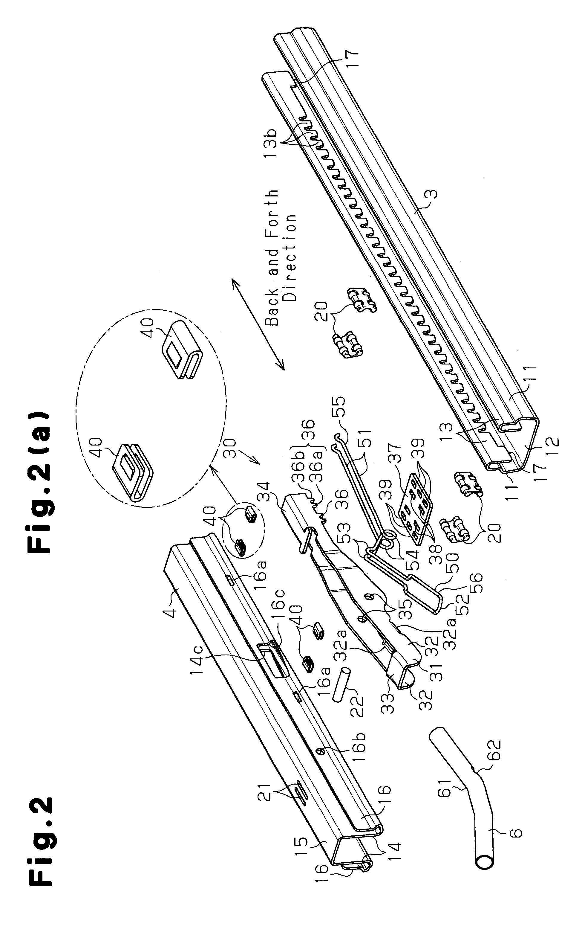 Seat sliding device for vehicle