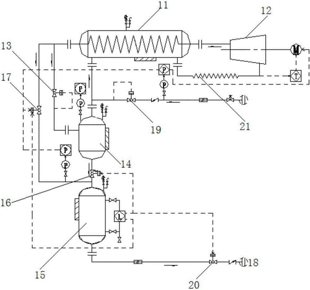 Methane recovery system and recovery method