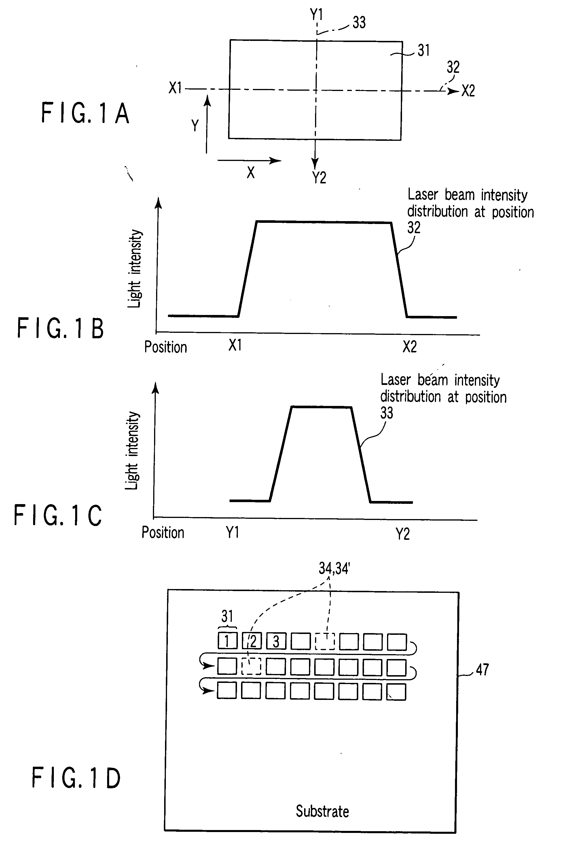 Processing method, processing apparatus, crystallization method and crystallization apparatus using pulsed laser beam