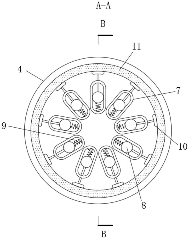 Paint spraying clamping device for intelligent manufacturing of automobile hubs