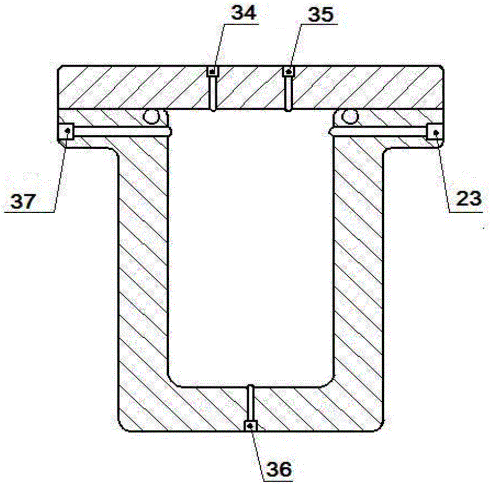 High temperature and high pressure corrosion hydrogen permeation kinetics test device and test method