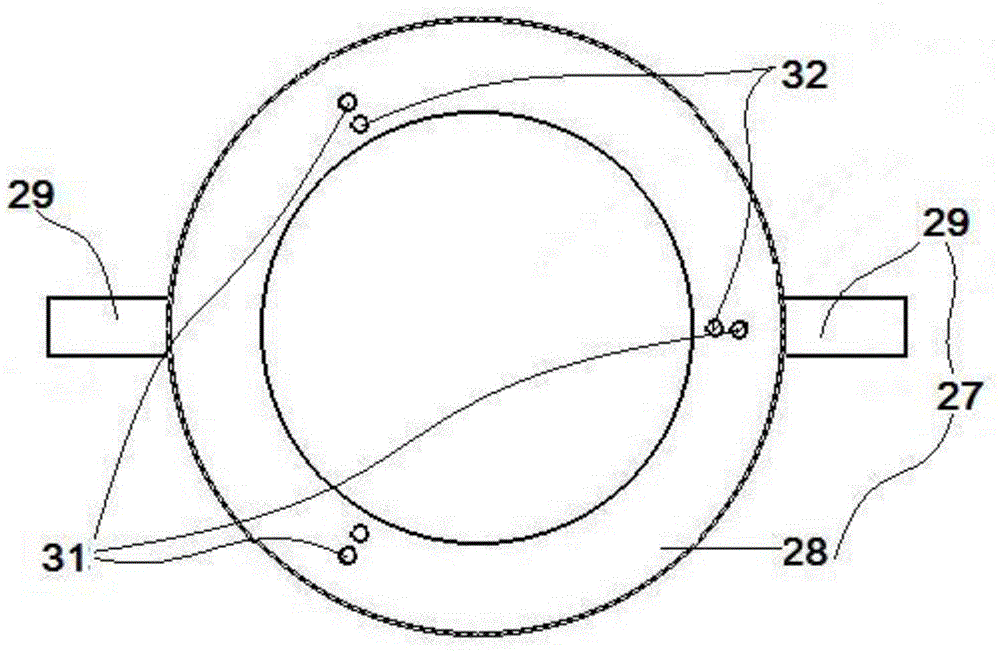 High temperature and high pressure corrosion hydrogen permeation kinetics test device and test method