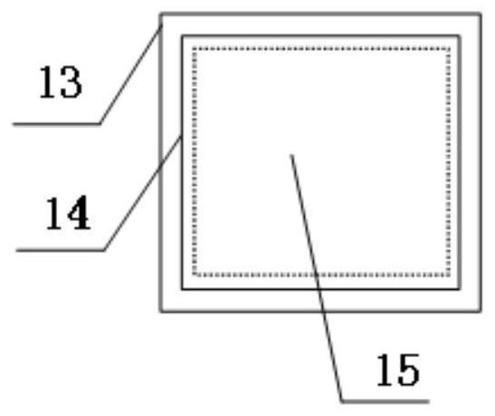 Heating temperature sensing kneecap