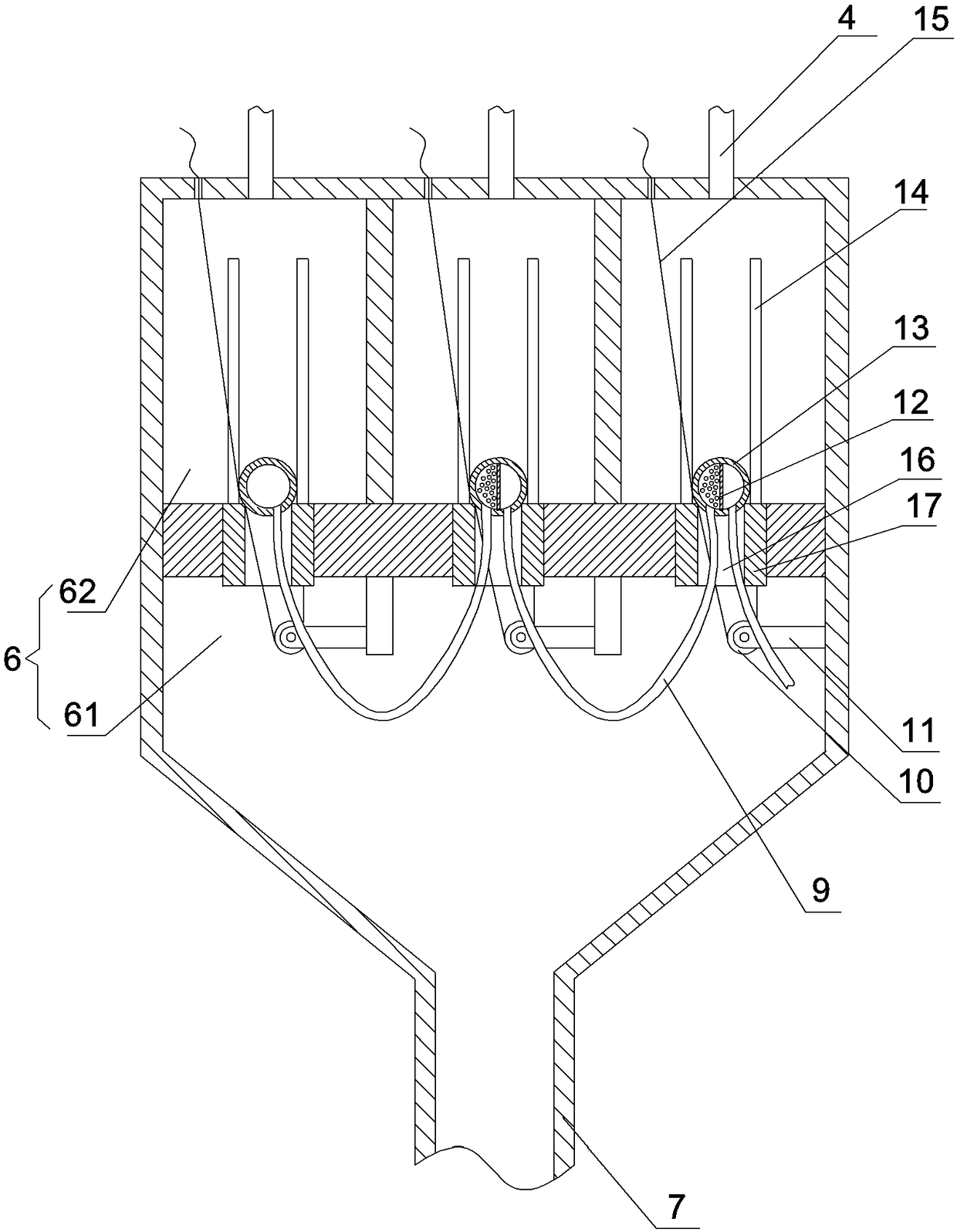 Transfusion device for intensive care unit