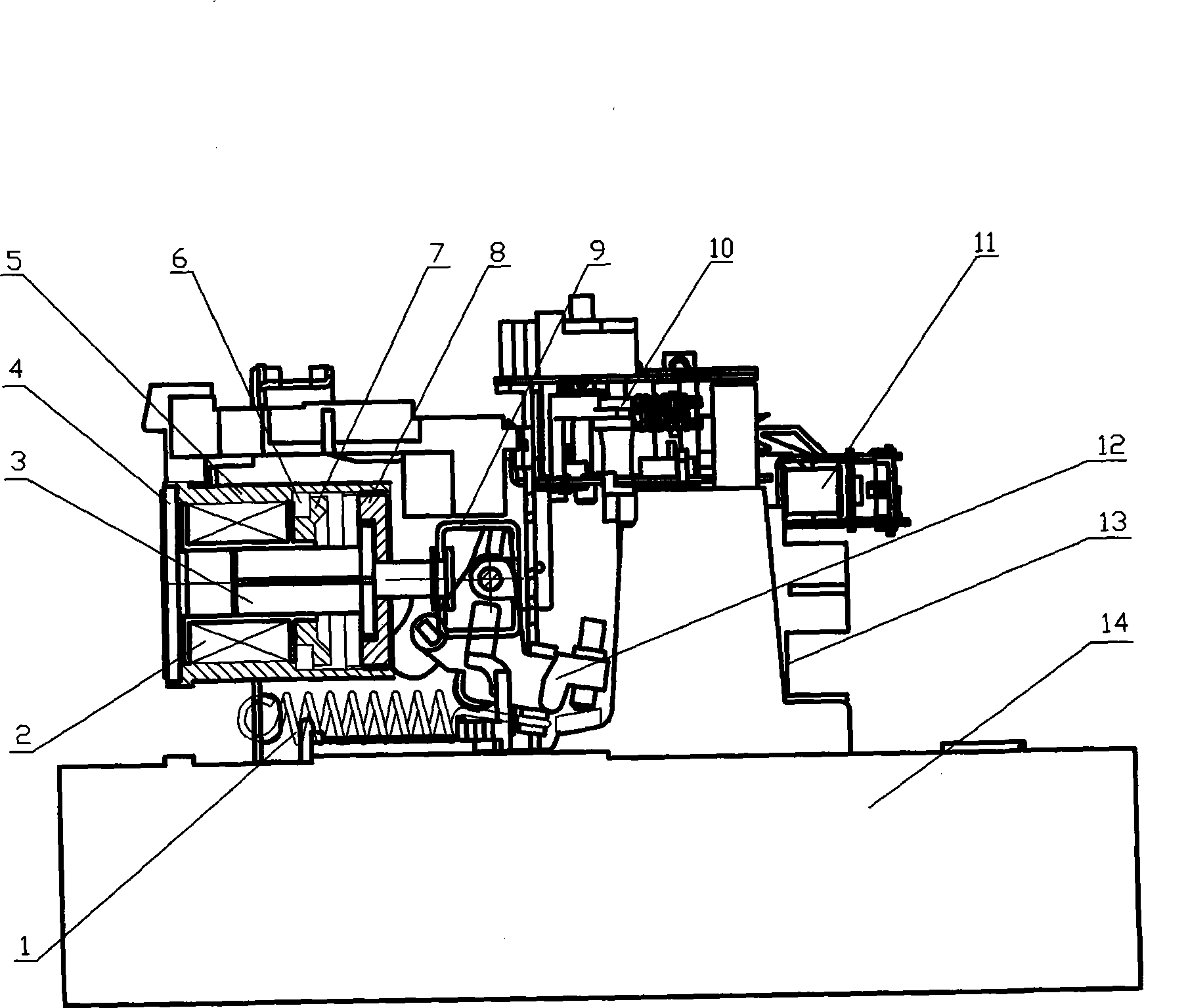 Control and protection switch electric appliance