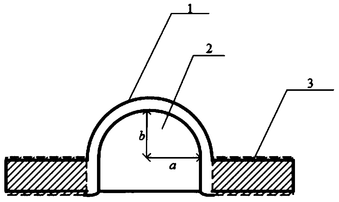 A Piezoelectric Film Sensor with Oval Flexible Substrate