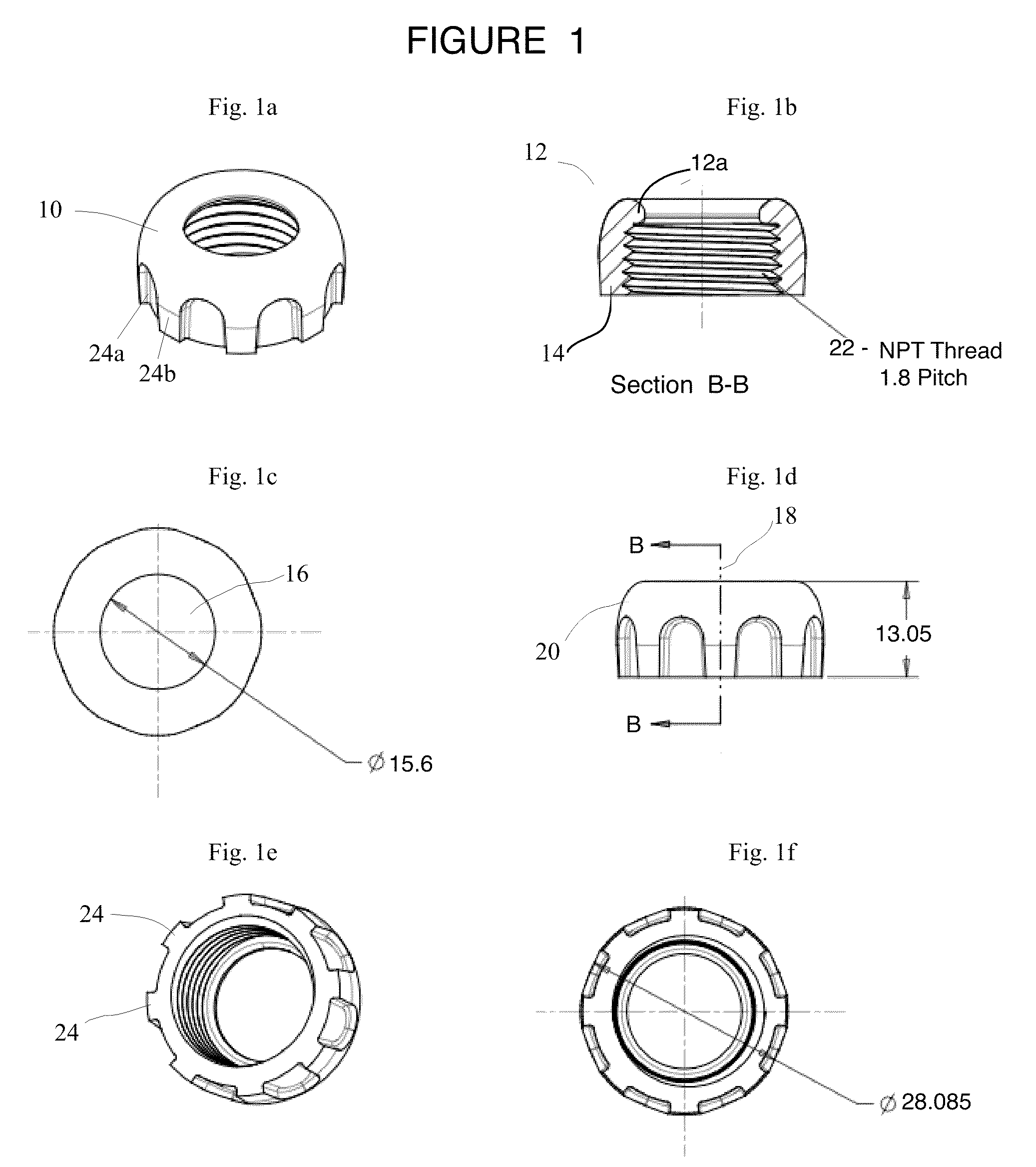 Electrical Locking Hub Nut