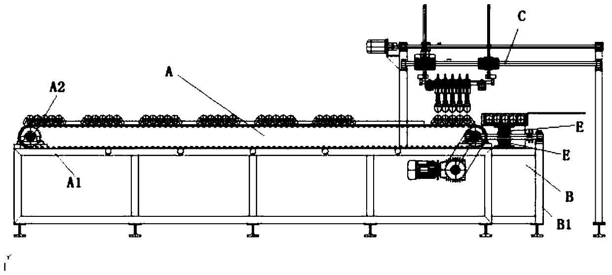 Egg product automatic packing equipment